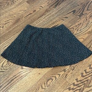 American Eagle Outfitters Black and White Skater Skirt